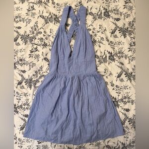 SOLD Abercrombie & Fitch Blue Romper/Mini Dress